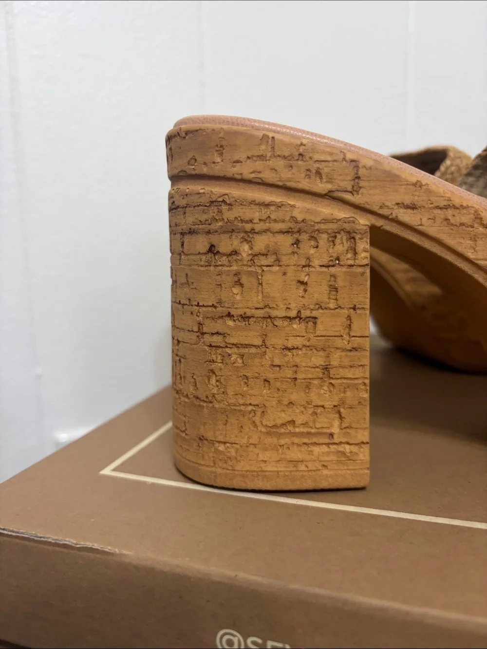 Seychelles platform heels cork size 9 New